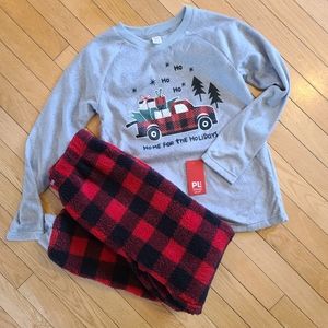 Petit lem Christmas PJs